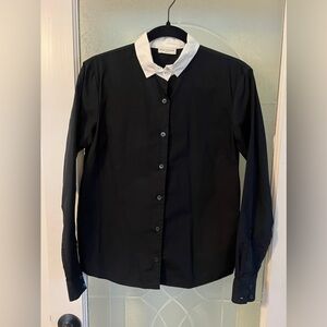 Dries Van Noten Black and white shirt